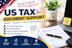 organize US tax documents and expense records