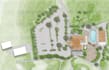 render architectural site plan, master plan, landscape plan