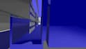 create 3d powder coating line and industrial equipment animation