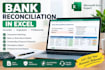 do bank reconciliation and create an excel reconciliation report