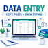 data entry and copy paste
