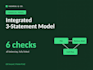 build a 3 statement financial model with 5 year projections