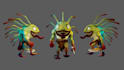 make character animation using maya or blender for your game