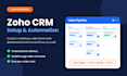 customize zoho CRM with smart workflows, forms and automation