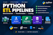 build python etl pipelines for data processing