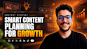 create your monthly social media content plan and strategy