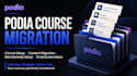 setup podia online course migrate podia course content and membership site