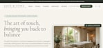 build a luxury spa and wellness website with booking requests