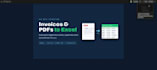 extract data from invoices, pdfs and scanned documents to excel with ocr