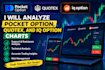 analyze pocket option, quotex, and iq option charts