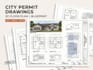 draft mep design, architectural and permit drawing