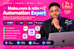 automate your lead follow up with make com, n8n and ai