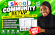 set up your skool community gamification classroom and membership page