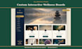 create a custom interactive wellness board for meditation and reflection