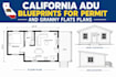 california adu blueprints,permit granny, flats plans,
