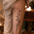 design a delicate fine line tattoo lettering