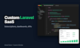 build a custom laravel saas web application with subscriptions