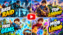 create cartoon youtube thumbnails