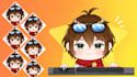 draw and rig a custom chibi live2d vtuber model