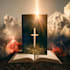 do christian  book cover design, religious book cover