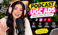 create engaging podcast style ugc video ads