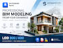 create a professional revit bim model from your drawings