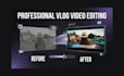 edit your youtube vlog professionally