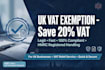 do amazon UK vat exemption