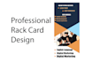 design professional rack card