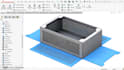 custom plastic enclosure, electronic housing iot dfm injection solidworks cad