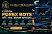 develop custom metatrader 4,5 trading bots and expert advisor