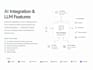 integrate ai and llm features
