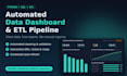 Build an automated data dashboard and etl pipeline with python and sql ...
