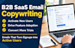 write b2b saas email sequences and onboarding emails