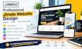 design, redesign, and customize a professional jimdo website
