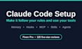 set up claude code and codex with mcp, hooks, skills and agents