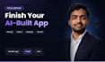 fix, finish and deploy your ai generated or vibe coded web app