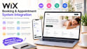 setup wix booking website, integrate appointment calendar system