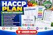 create a customized haccp plan and food safety documentation