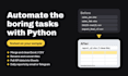 automate your repetitive task with a python script