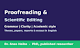 proofread and edit your english academic or scientific document