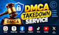 provide dmca takedown and copyright protection services