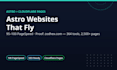 build a lightning fast astro website with cloudflare hosting