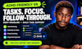 adhd accountability partner for daily tasks body doubling adhd virtual assistant