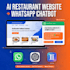 build ai business website with ai chatbot