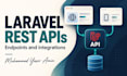 build a laravel rest API or integrate a third party API