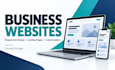 build a responsive HTML CSS javascript business website