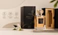 custom perfume packaging design, fragrance bottle concepts and 3d rendering