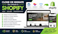 clone or migrate ai website wordpress lovable weebly website to shopify