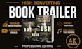 create a cinematic book trailer video